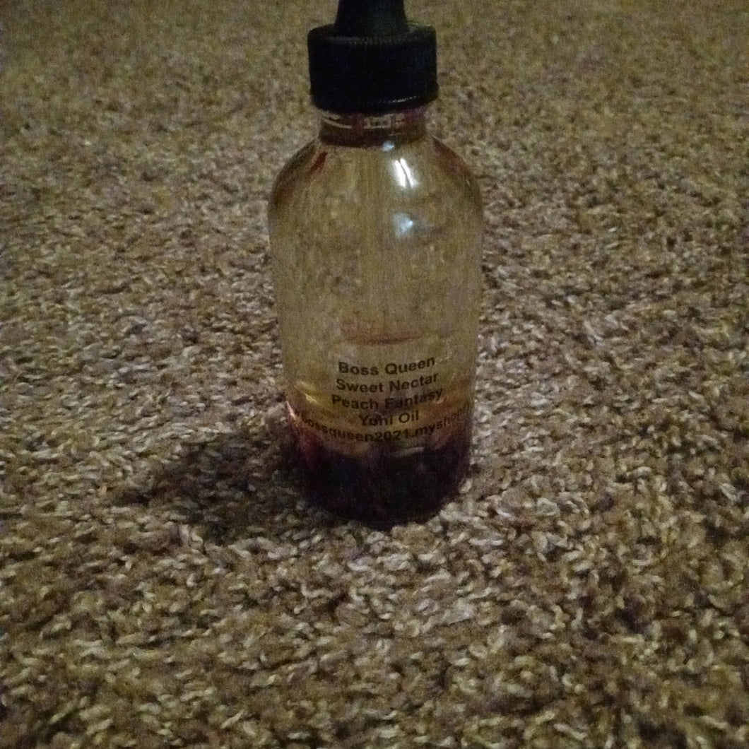Sweet nectar peach fantasy yoni oil