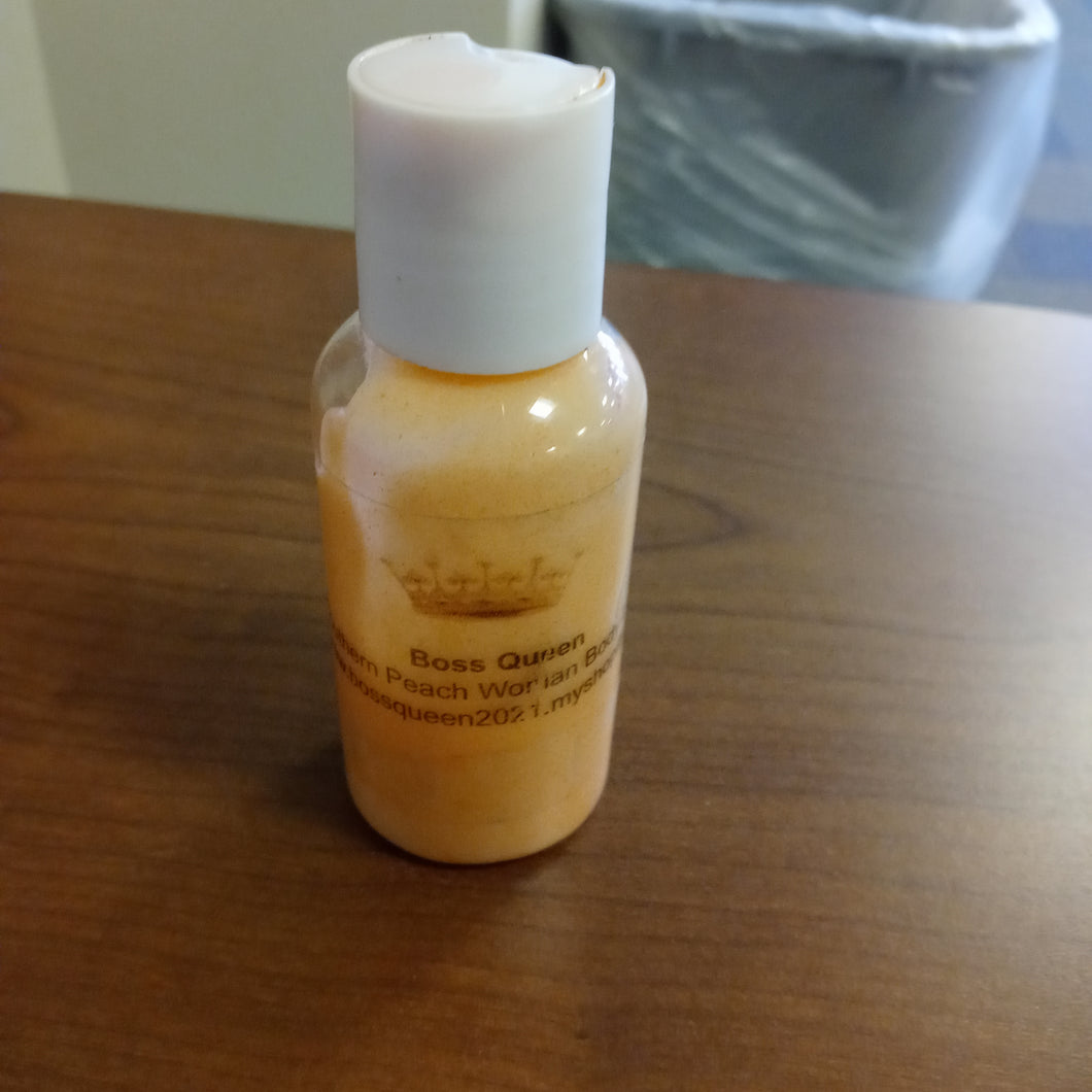 Southern peach woman body lotion