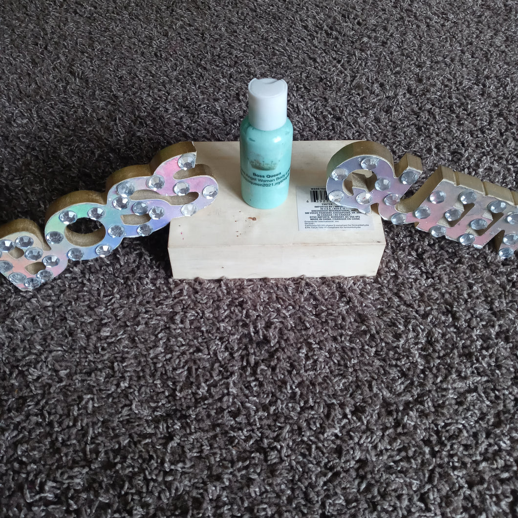 Love angel woman body lotion