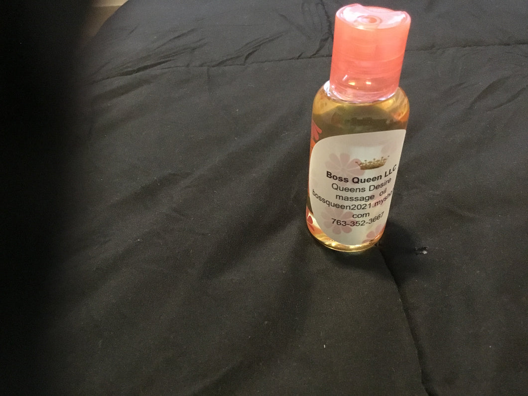 Queens desire massage oil