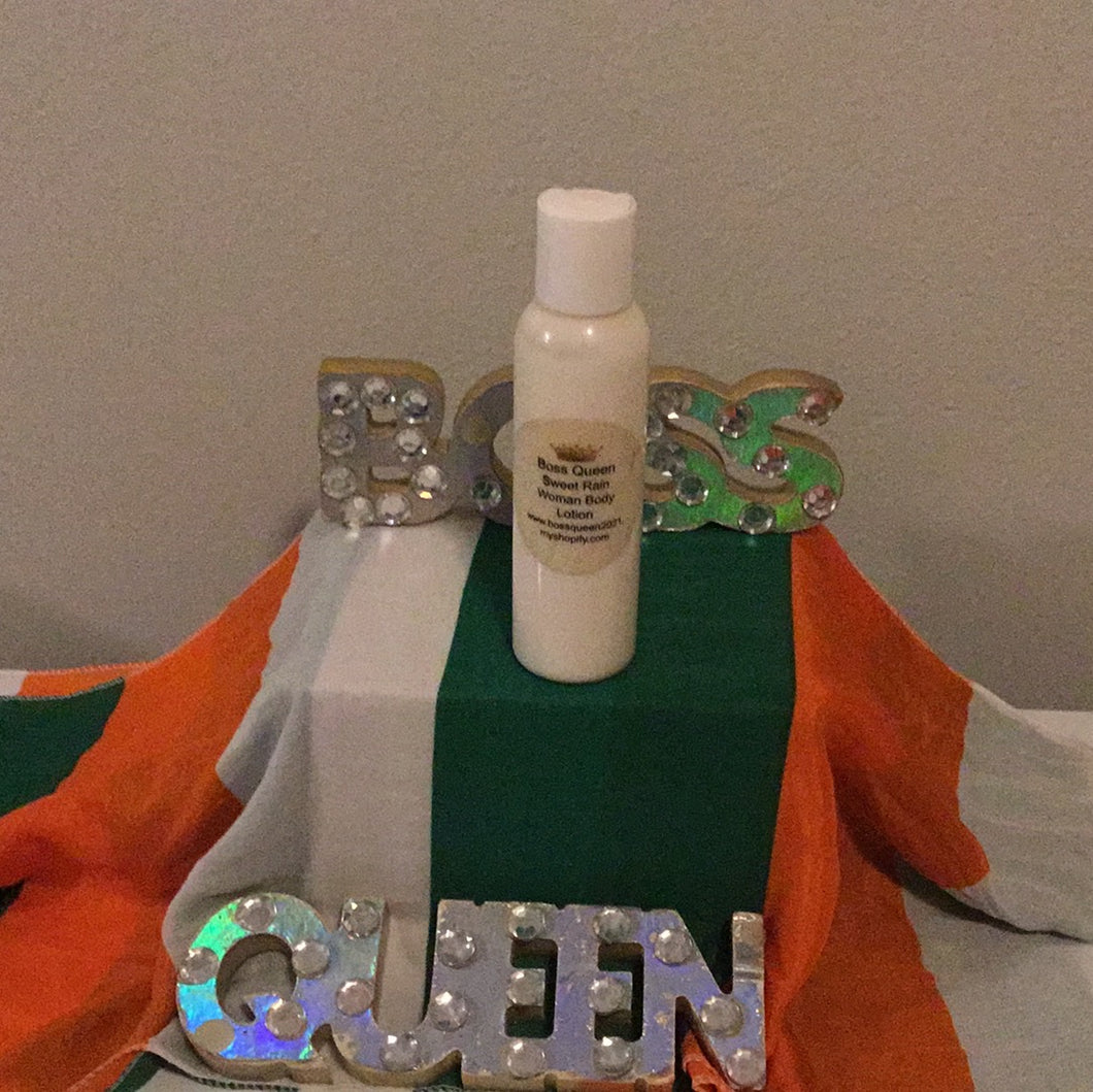 Sweet rain woman body lotion