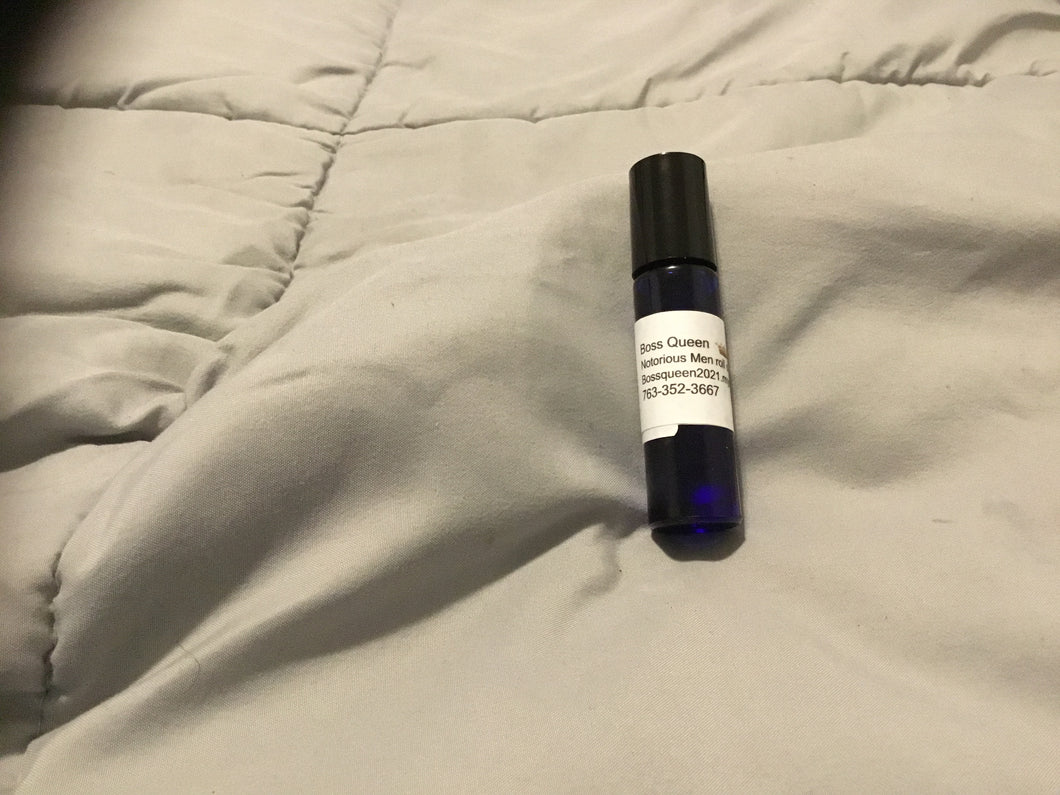 Notorious. Men roll on cologne