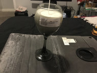Lover's Lane scented wine glass candles