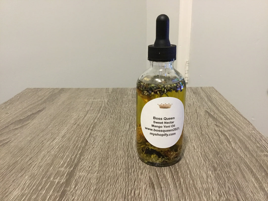 Boss queen presents sweet nectar mango yoni oil