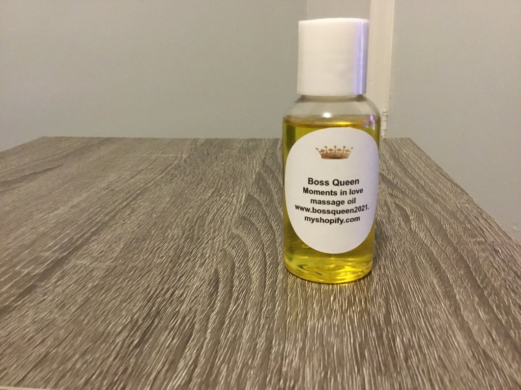 Boss Queen moments in love massage oil