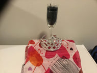 Boss Queen summer nights scented wine glass candle