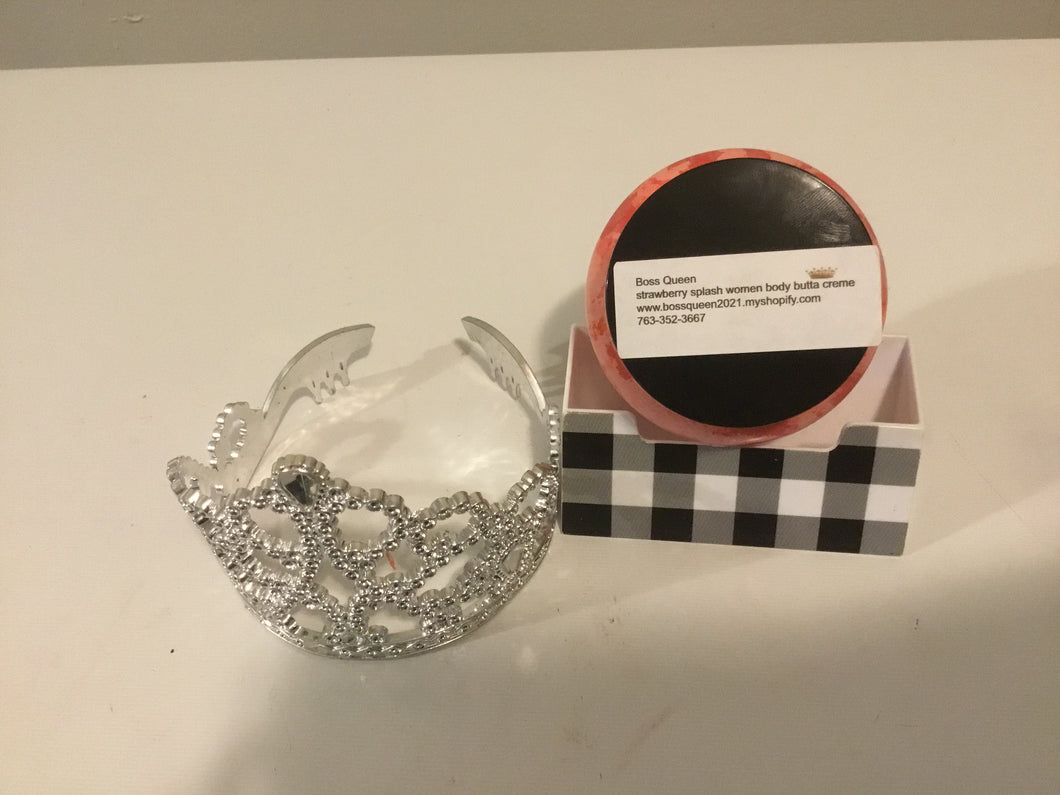 Strawberry splash woman body butta crème