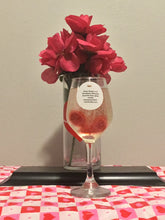 Load image into Gallery viewer, Strawberry Moscato scented wine glass candles
