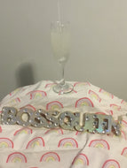 Champagne dreams scented wine glass candles