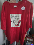 Keep your head red shirt