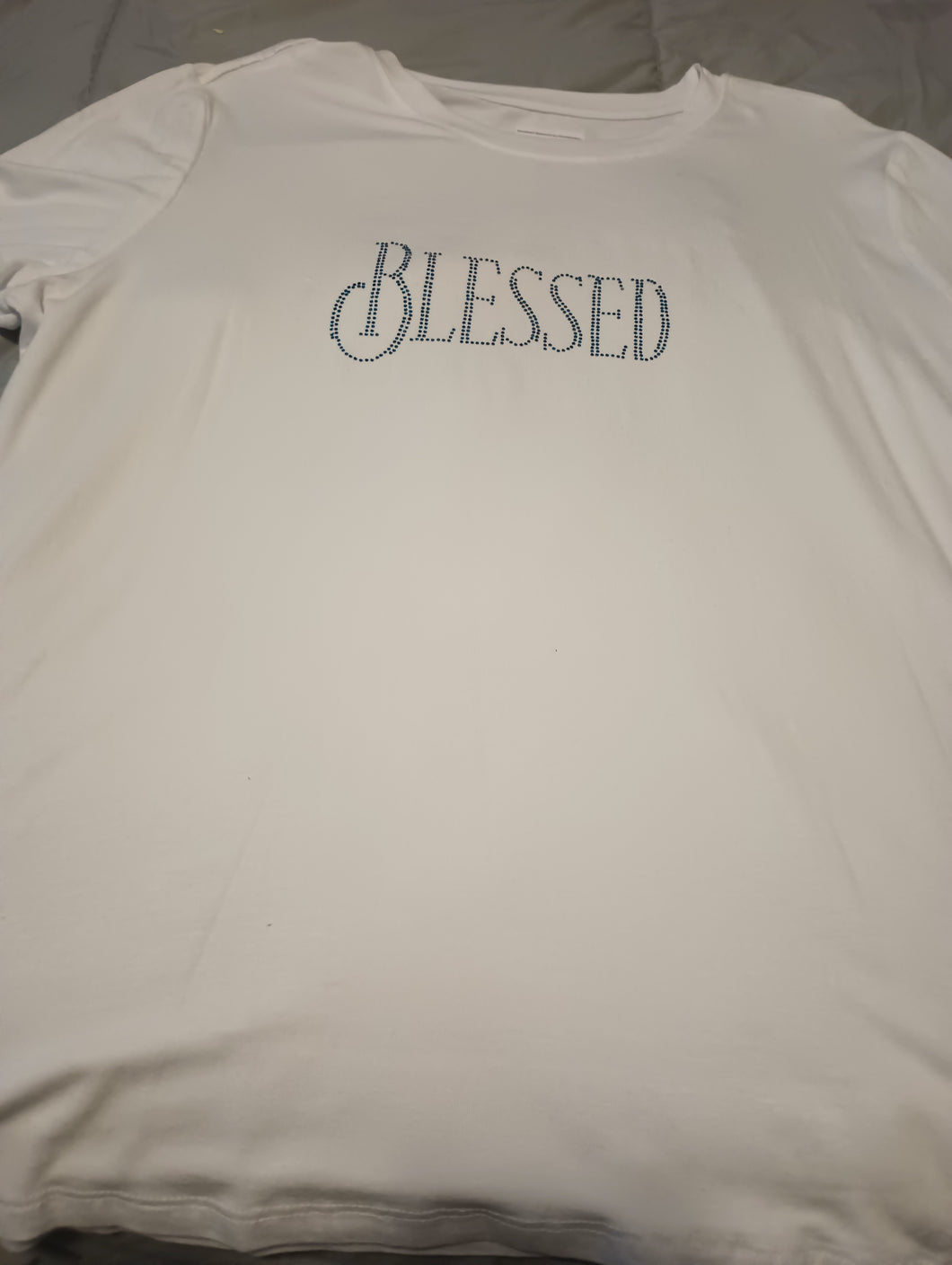 Blessed white t-shirt
