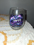 Zodiac cancer candle