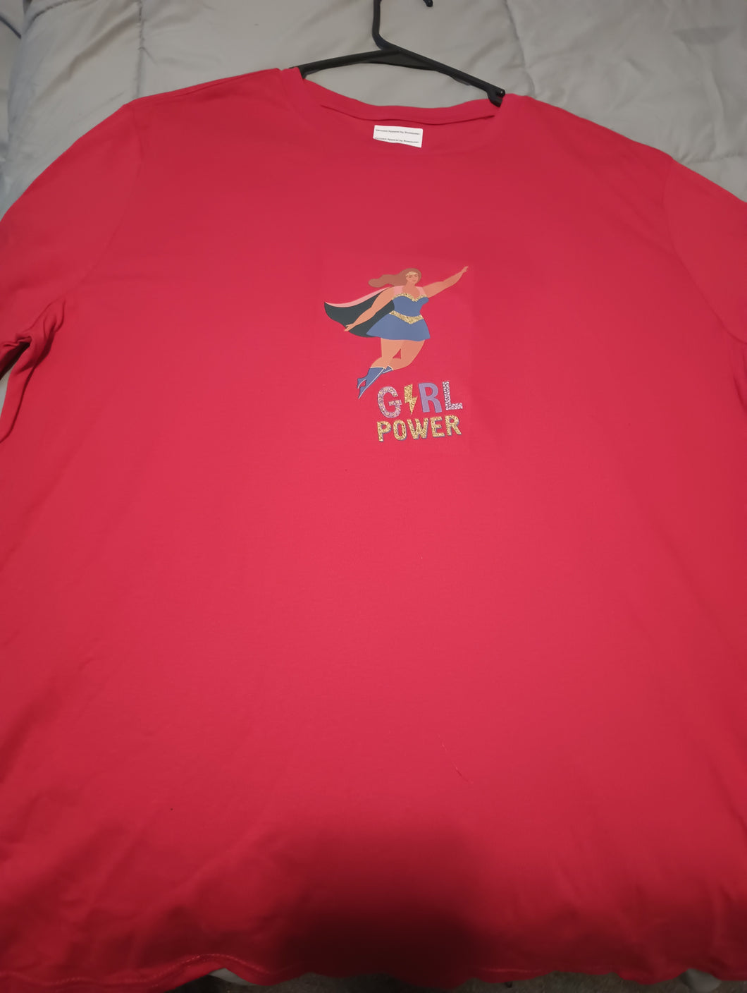 Supergirl red tshirt