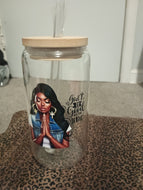 God is good  drinking cup